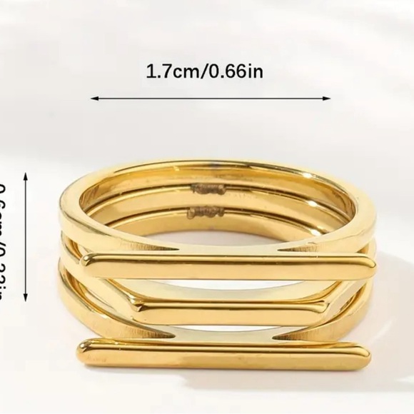 Personalize Your Look with a Unique Titanium Steel Ring - Heaven - Picture 2 of 2